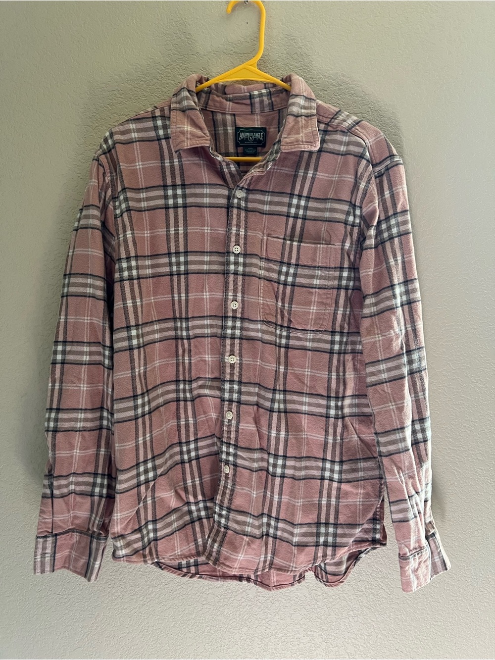 American Eagle Plaid Button Down